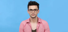Load image into Gallery viewer, Black Rectangle Full Rim Unisex Eyeglasses by Vincent Chase Online-121912