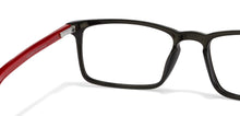 Load image into Gallery viewer, Black Rectangle Full Rim Unisex Eyeglasses by Vincent Chase Online-121912