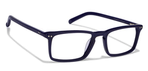 Blue Rectangle Full Rim Unisex Eyeglasses by Vincent Chase VC-121913