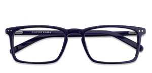 Blue Rectangle Full Rim Unisex Eyeglasses by Vincent Chase VC-121913