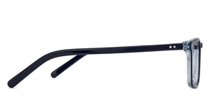 Blue Rectangle Full Rim Unisex Eyeglasses by Vincent Chase VC-128859