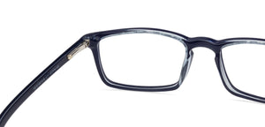 Blue Rectangle Full Rim Unisex Eyeglasses by Vincent Chase VC-128859
