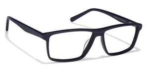 Blue Rectangle Full Rim Unisex Eyeglasses by Vincent Chase VC-121929