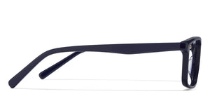 Blue Rectangle Full Rim Unisex Eyeglasses by Vincent Chase VC-121929