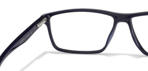 Blue Rectangle Full Rim Unisex Eyeglasses by Vincent Chase VC-121929