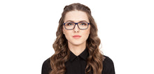 Load image into Gallery viewer, Blue Rectangle Full Rim Unisex Eyeglasses by Vincent Chase VC-121929