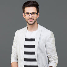 Load image into Gallery viewer, Blue Rectangle Full Rim Unisex Eyeglasses by Vincent Chase VC-121929