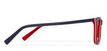 Load image into Gallery viewer, Blue Rectangle Full Rim Unisex Eyeglasses by Vincent Chase Online-121940