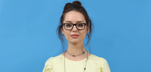 Load image into Gallery viewer, Black Rectangle Full Rim Unisex Eyeglasses by Vincent Chase Online-121944