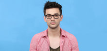 Load image into Gallery viewer, Black Rectangle Full Rim Unisex Eyeglasses by Vincent Chase Online-121944