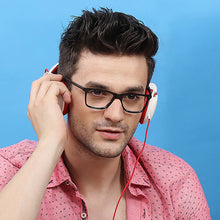 Load image into Gallery viewer, Black Rectangle Full Rim Unisex Eyeglasses by Vincent Chase Online-121944