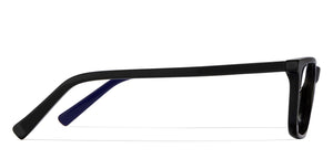 Black Rectangle Full Rim Unisex Eyeglasses by Vincent Chase Online-121944