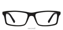 Load image into Gallery viewer, Black Rectangle Full Rim Unisex Eyeglasses by Vincent Chase Online-121975