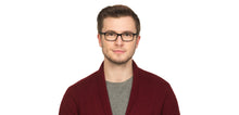 Load image into Gallery viewer, Black Rectangle Full Rim Unisex Eyeglasses by Vincent Chase Online-121975