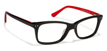 Load image into Gallery viewer, Black Rectangle Full Rim Unisex Eyeglasses by Vincent Chase Online-121986