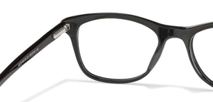 Black Square Full Rim Unisex Eyeglasses by Vincent Chase Online-122008