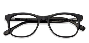 Black Square Full Rim Unisex Eyeglasses by Vincent Chase Online-122008