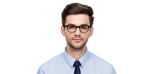 Load image into Gallery viewer, Black Square Full Rim Unisex Eyeglasses by Vincent Chase Online-122008