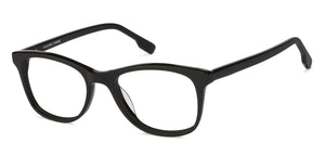 Black Square Full Rim Unisex Eyeglasses by Vincent Chase Online-122008