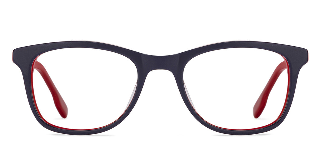 Blue Wayfarer Full Rim Unisex Eyeglasses by Vincent Chase VC-122011
