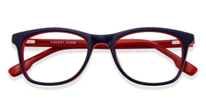 Blue Wayfarer Full Rim Unisex Eyeglasses by Vincent Chase VC-122011