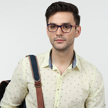 Load image into Gallery viewer, Blue Wayfarer Full Rim Unisex Eyeglasses by Vincent Chase VC-122011