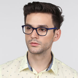 Blue Wayfarer Full Rim Unisex Eyeglasses by Vincent Chase Online-122016