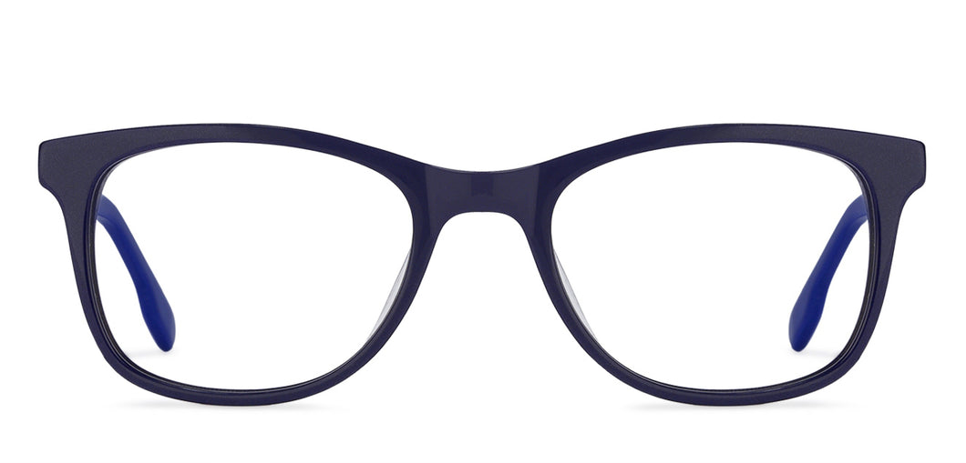 Blue Wayfarer Full Rim Unisex Eyeglasses by Vincent Chase Online-122016