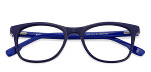Blue Wayfarer Full Rim Unisex Eyeglasses by Vincent Chase Online-122016