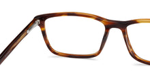 Load image into Gallery viewer, Tortoise Rectangle Full Rim Unisex Eyeglasses by Vincent Chase Online-128862