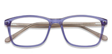 Load image into Gallery viewer, Transparent Rectangle Full Rim Unisex Eyeglasses by Vincent Chase VC-122052
