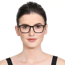 Load image into Gallery viewer, Tortoise Rectangle Full Rim Unisex Eyeglasses by Vincent Chase VC-122056