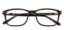 Load image into Gallery viewer, Tortoise Rectangle Full Rim Unisex Eyeglasses by Vincent Chase VC-122056