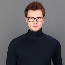 Load image into Gallery viewer, Tortoise Rectangle Full Rim Unisex Eyeglasses by Vincent Chase VC-122056