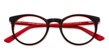 Load image into Gallery viewer, Black Round Full Rim Unisex Eyeglasses by Vincent Chase Online-122112