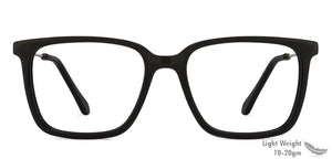 Black Square Full Rim Unisex Eyeglasses by Vincent Chase Online-122174