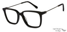 Load image into Gallery viewer, Black Square Full Rim Unisex Eyeglasses by Vincent Chase Online-122174