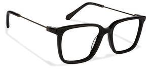 Black Square Full Rim Unisex Eyeglasses by Vincent Chase Online-122174