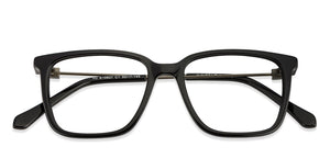 Black Square Full Rim Unisex Eyeglasses by Vincent Chase Online-122174