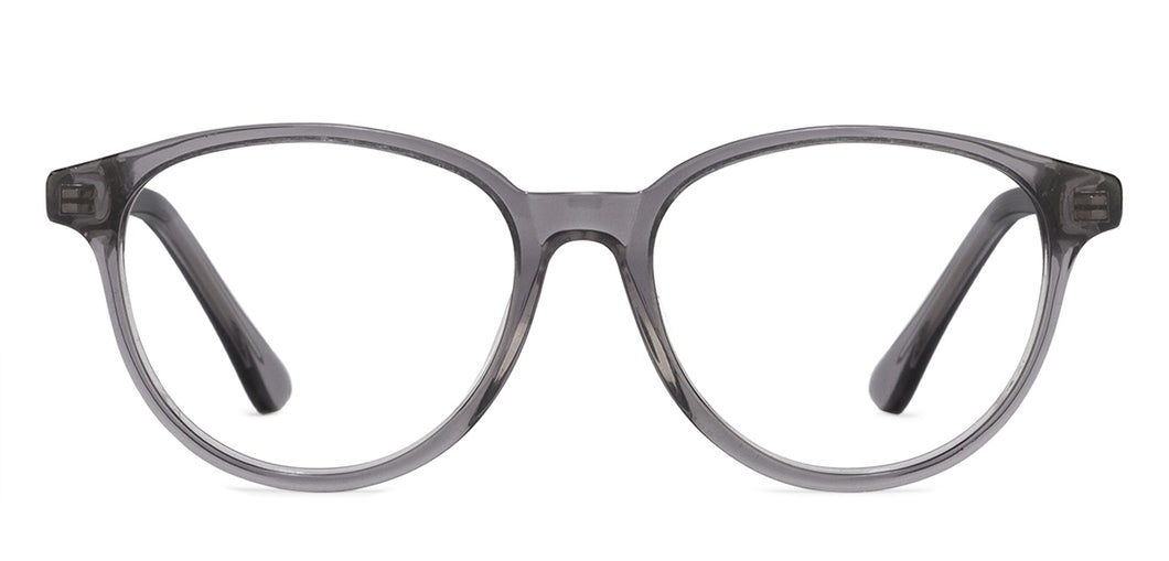 Grey Round Full Rim Unisex Eyeglasses by Vincent Chase Online-122169