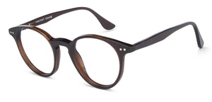 Brown Round Full Rim Unisex Eyeglasses by Vincent Chase Online-138878