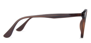 Brown Round Full Rim Unisex Eyeglasses by Vincent Chase Online-138878