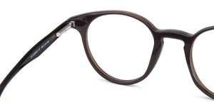 Brown Round Full Rim Unisex Eyeglasses by Vincent Chase Online-138878