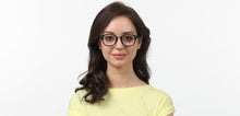 Load image into Gallery viewer, Black Square Full Rim Unisex Eyeglasses by Vincent Chase Online-121645
