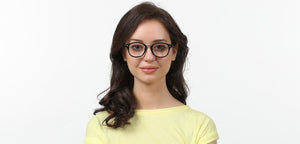 Black Square Full Rim Unisex Eyeglasses by Vincent Chase Online-121645