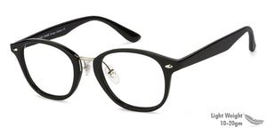 Black Square Full Rim Unisex Eyeglasses by Vincent Chase Online-121645