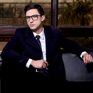 Black Rectangle Full Rim Unisex Eyeglasses by Lenskart Air Online-129709
