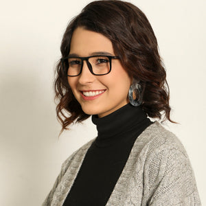 Black Rectangle Full Rim Unisex Eyeglasses by Lenskart Air Online-137398