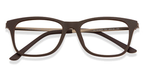 Brown Wayfarer Full Rim Unisex Eyeglasses by Vincent Chase Online-121663