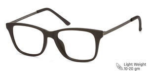 Brown Wayfarer Full Rim Unisex Eyeglasses by Vincent Chase Online-121663